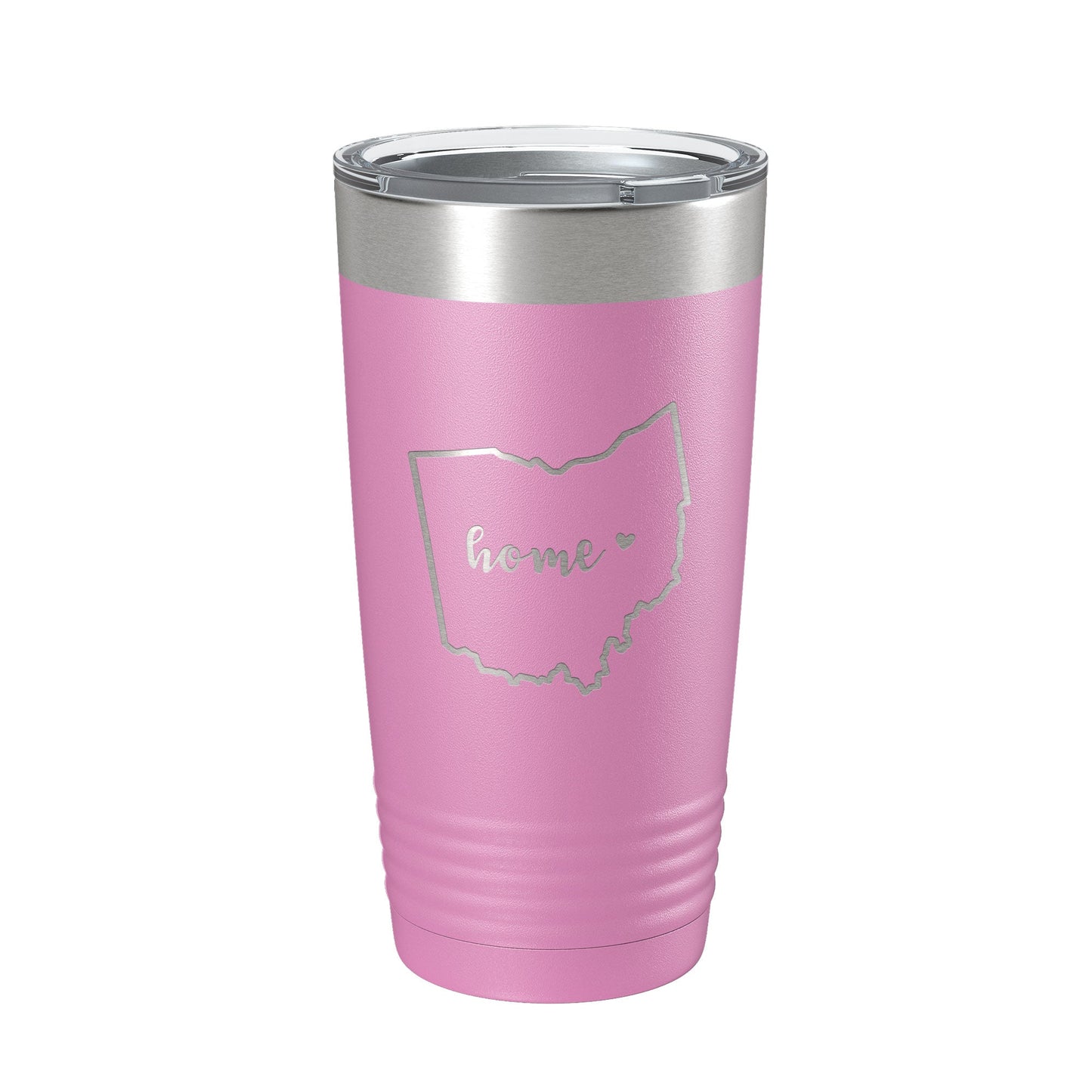 Ohio Tumbler Home State Travel Mug Insulated Laser Engraved Map Coffee Cup 20 oz
