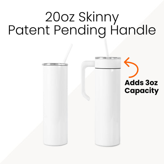 20oz Skinny Sublimation Tumbler