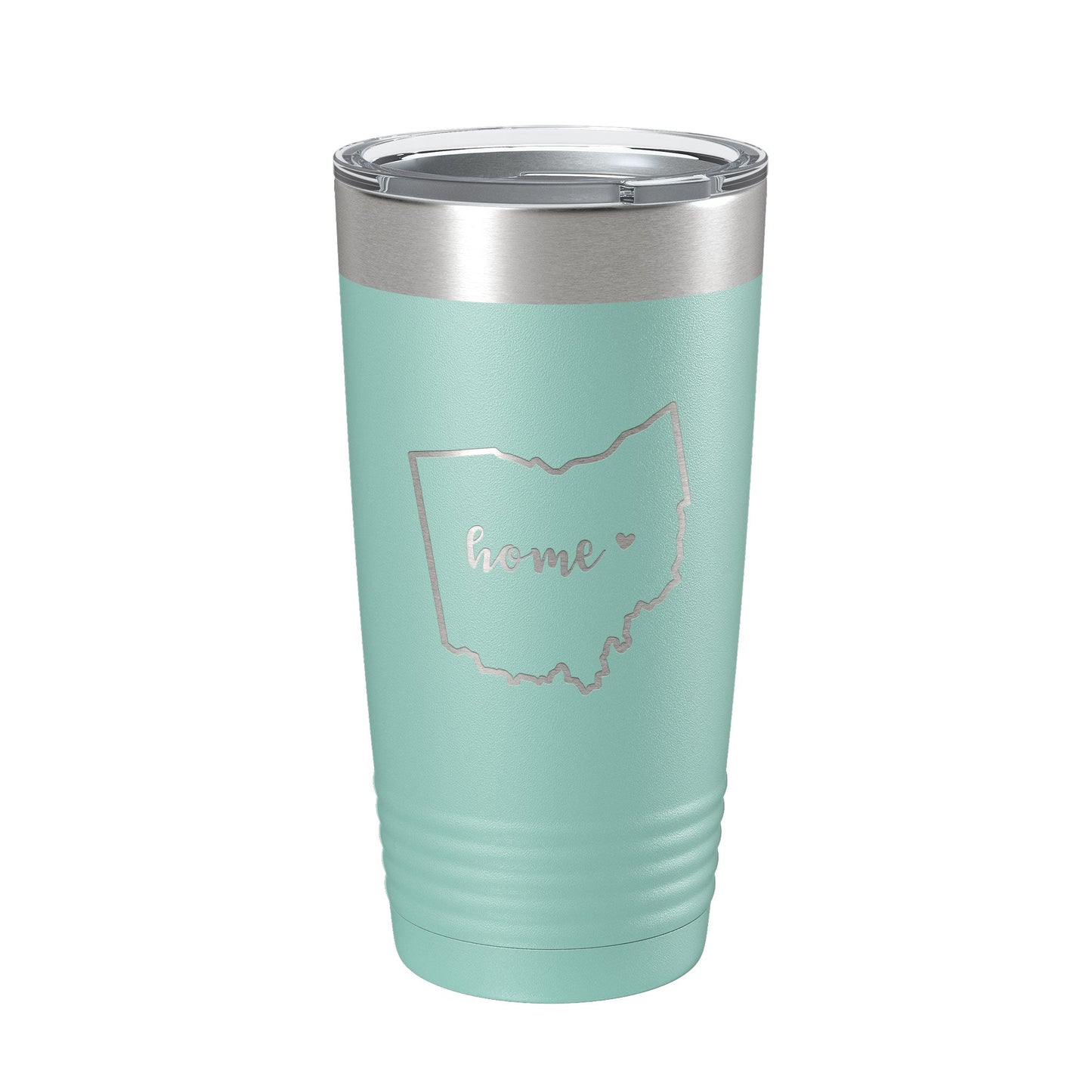 Ohio Tumbler Home State Travel Mug Insulated Laser Engraved Map Coffee Cup 20 oz