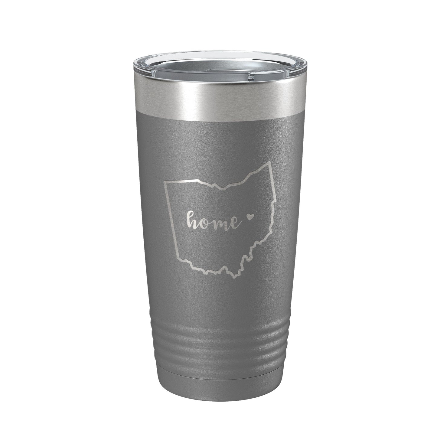 Ohio Tumbler Home State Travel Mug Insulated Laser Engraved Map Coffee Cup 20 oz